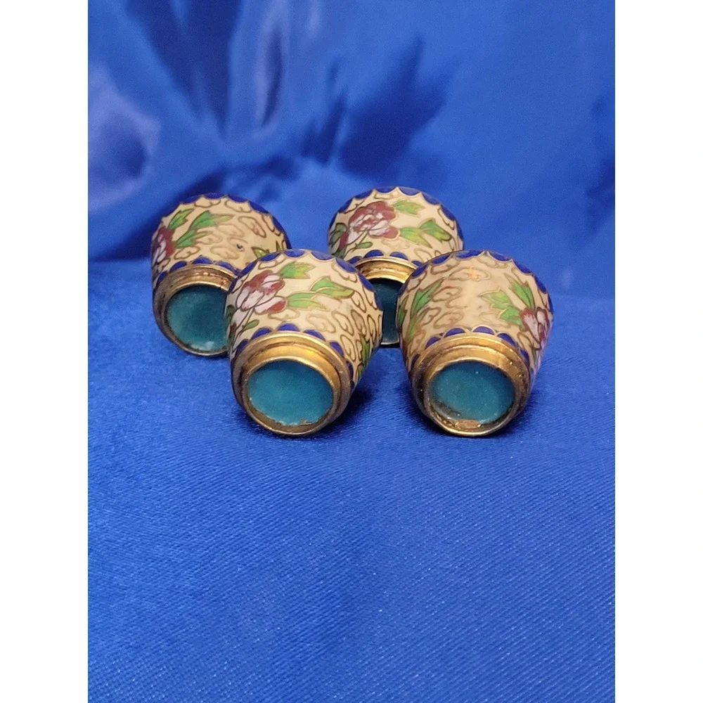 Miniature Cloisonne Tea Set